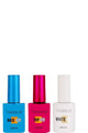 Vdara10 - Gel Combo - Top, Base, & White 0.5 oz (3pcs) - Top & Base Coats at Beyond Polish