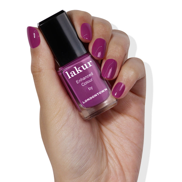 Londontown - Lakur Enhanced Colour - Violet Hibiscus 0.4 oz - Nail Lacquer - Nail Polish at Beyond Polish