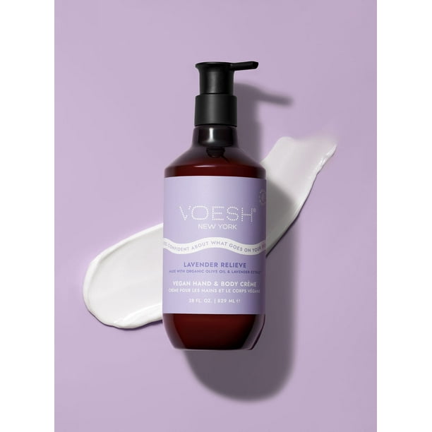 Voesh - Lavender Relieve Vegan Hand & Body Creme 28 oz - Body & Skin at Beyond Polish