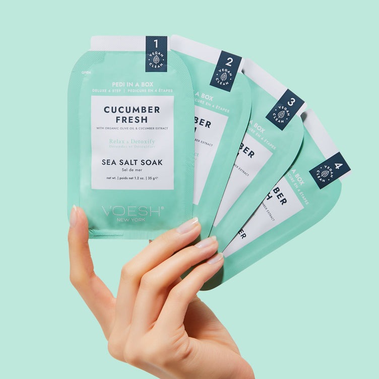Voesh - Pedi in a Box Deluxe 4 Step - Fresh Trio - Body & Skin at Beyond Polish