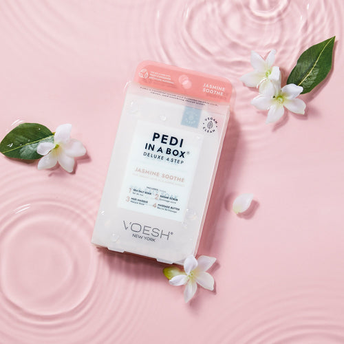 Voesh - Pedi in a Box Deluxe 4 Step - Jasmine Soothe