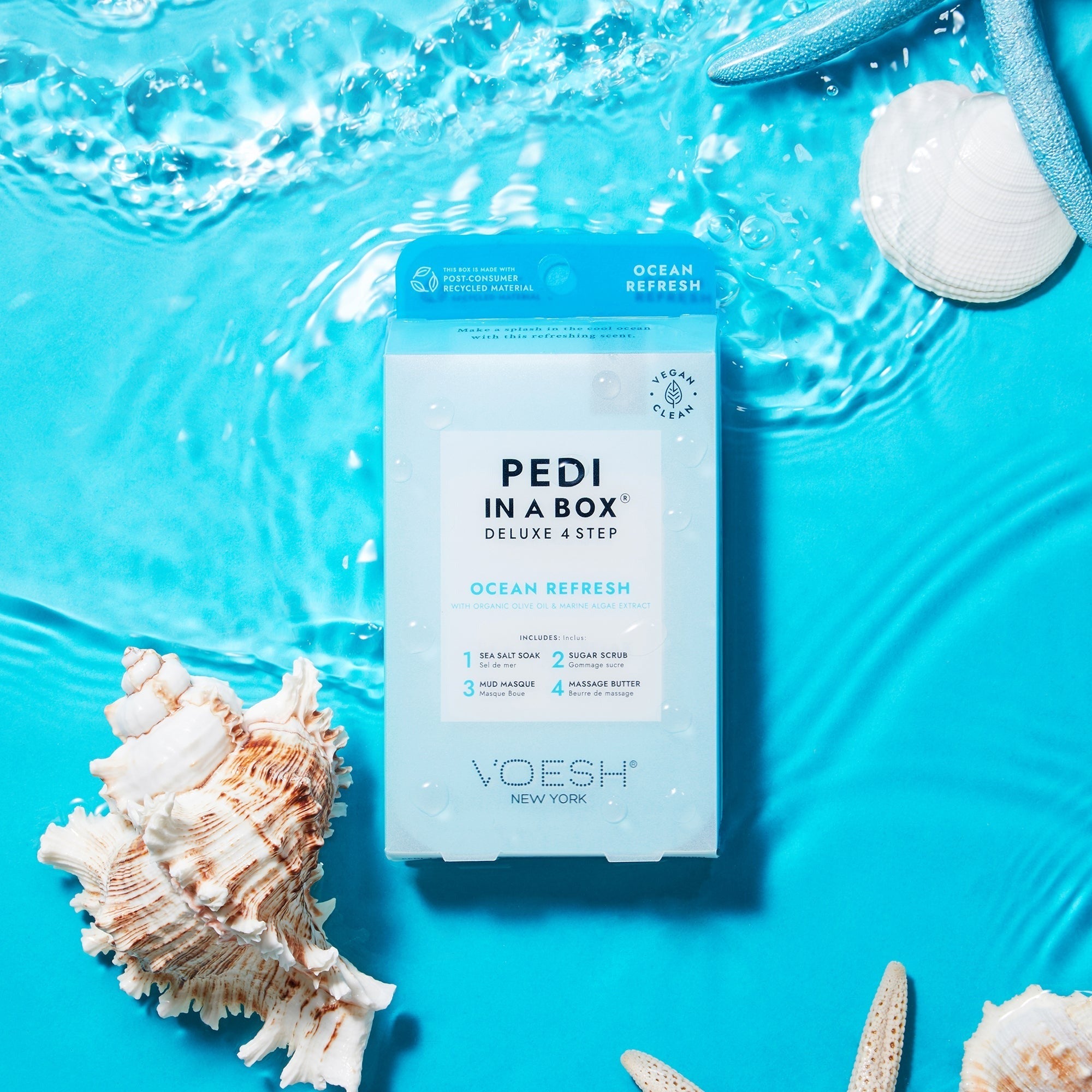 Voesh - Pedi in a Box Deluxe 4 Step - Calming Trio - Body & Skin at Beyond Polish