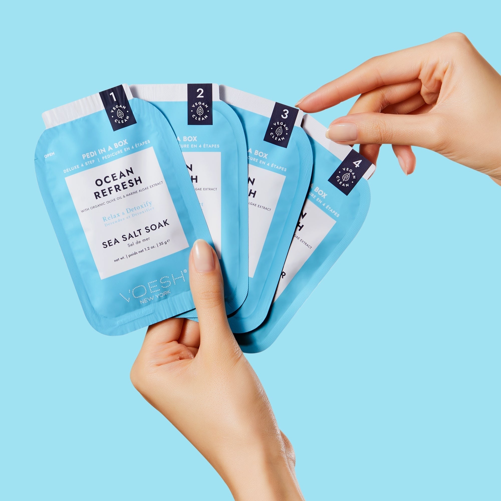 Voesh - Pedi in a Box Deluxe 4 Step - Calming Trio - Body & Skin at Beyond Polish