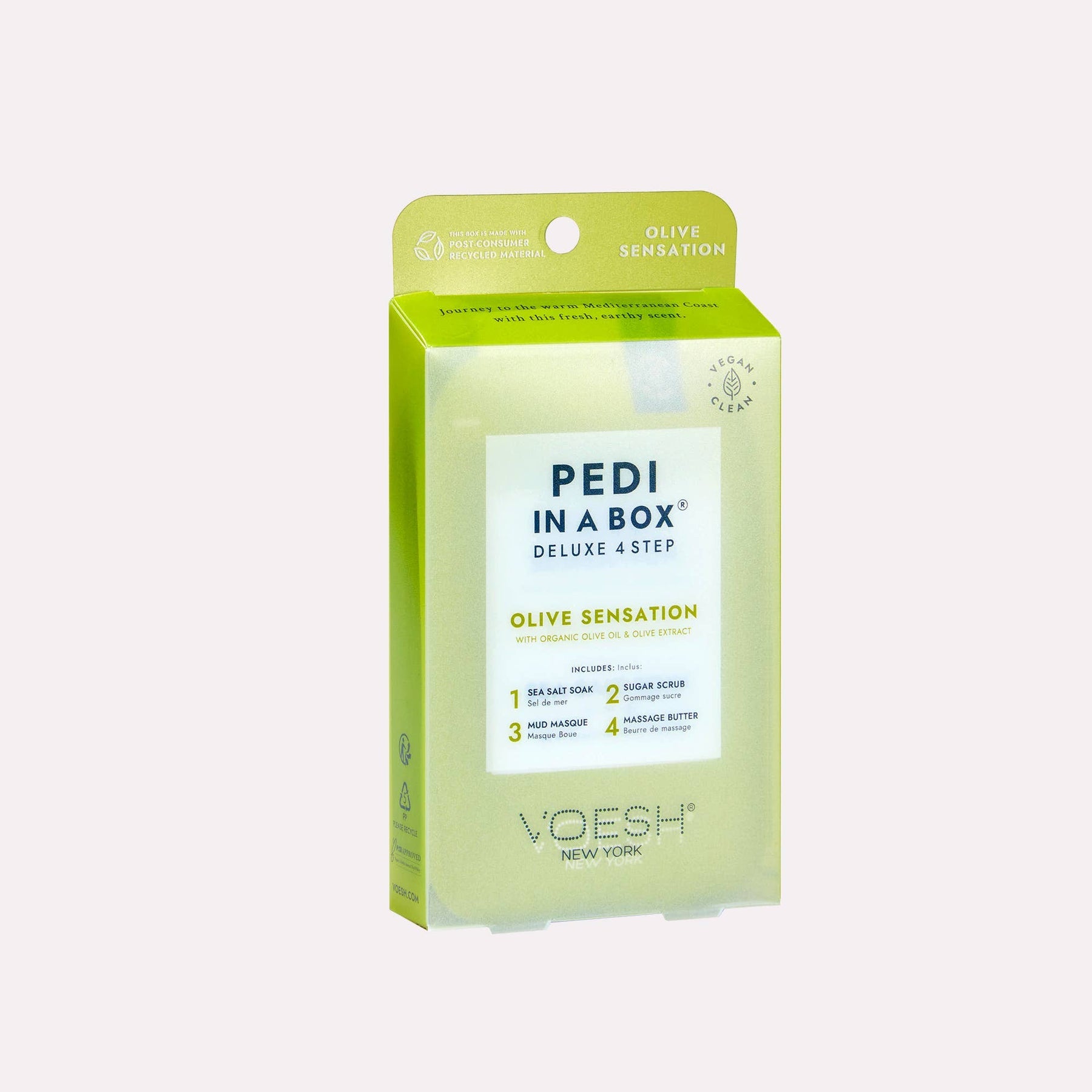 Voesh - Pedi in a Box Deluxe 4 Step - Olive Sensation - Body & Skin at Beyond Polish