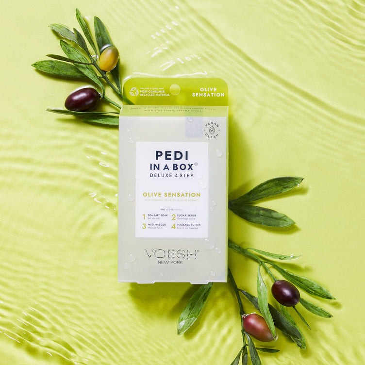 Voesh - Pedi in a Box Deluxe 4 Step - Olive Sensation - Body & Skin at Beyond Polish