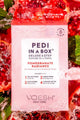 Voesh - Pedi in a Box Deluxe 4 Step - Pomegranate - Body & Skin at Beyond Polish
