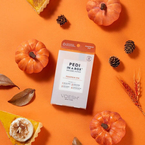 Voesh - Pedi in a Box Deluxe 4 Step - Pumpkin Pie