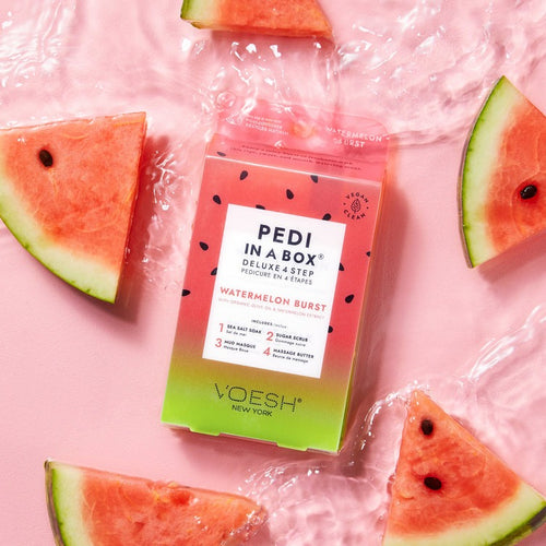 Voesh - Pedi in a Box Deluxe 4 Step - Watermelon Burst