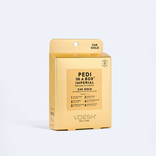 Voesh - Pedi in a Box - Imperial 6-Step 24K Gold - Body & Skin at Beyond Polish
