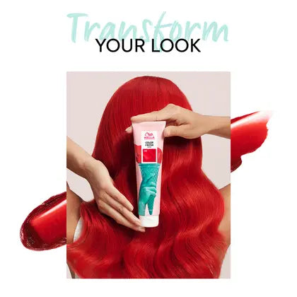 Wella - Color Fresh Mask - Red - Hair at Beyond Polish