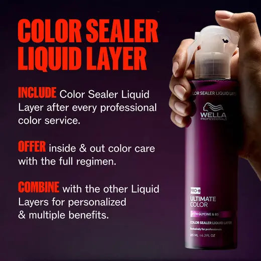 Wella - Professionals Ultimate Color Color Sealer Liquid Layer - 6.2 oz / 185 ml - Hair at Beyond Polish