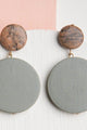 Zola Wood Stone Earrings - Earrings at Beyond Polish