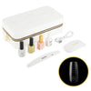 Aprés - French Manicure Gel-X Kit - Natural Square Medium (330 Pcs)