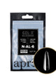 Aprés - Gel-X 2.0 Refill Bags - Natural Almond Long Size 6 (50 Pcs) - Nail Extensions at Beyond Polish
