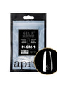 Aprés - Gel-X 2.0 Refill Bags - Natural Coffin Medium Size 1 (50 Pcs) - Nail Extensions at Beyond Polish