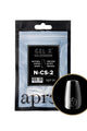 Aprés - Gel-X 2.0 Refill Bags - Natural Coffin Short Size 2 (50 Pcs) - Nail Extensions at Beyond Polish
