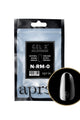 Aprés - Gel-X 2.0 Refill Bags - Natural Round Medium Size 0 (50 Pcs) - Nail Extensions at Beyond Polish