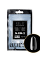 Aprés - Gel-X 2.0 Refill Bags - Natural Round Medium Size 2 (50 Pcs) - Nail Extensions at Beyond Polish