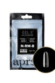 Aprés - Gel-X 2.0 Refill Bags - Natural Round Medium Size 8 (50 Pcs) - Nail Extensions at Beyond Polish