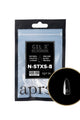 Aprés - Gel-X 2.0 Refill Bags - Natural Stiletto Extra Short Size 8 (50 Pcs) - Nail Extensions at Beyond Polish