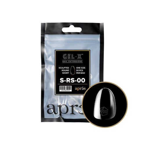 Aprés - Gel-X 2.0 Refill Bags - Sculpted Round Short Size 00 (50 Pcs)