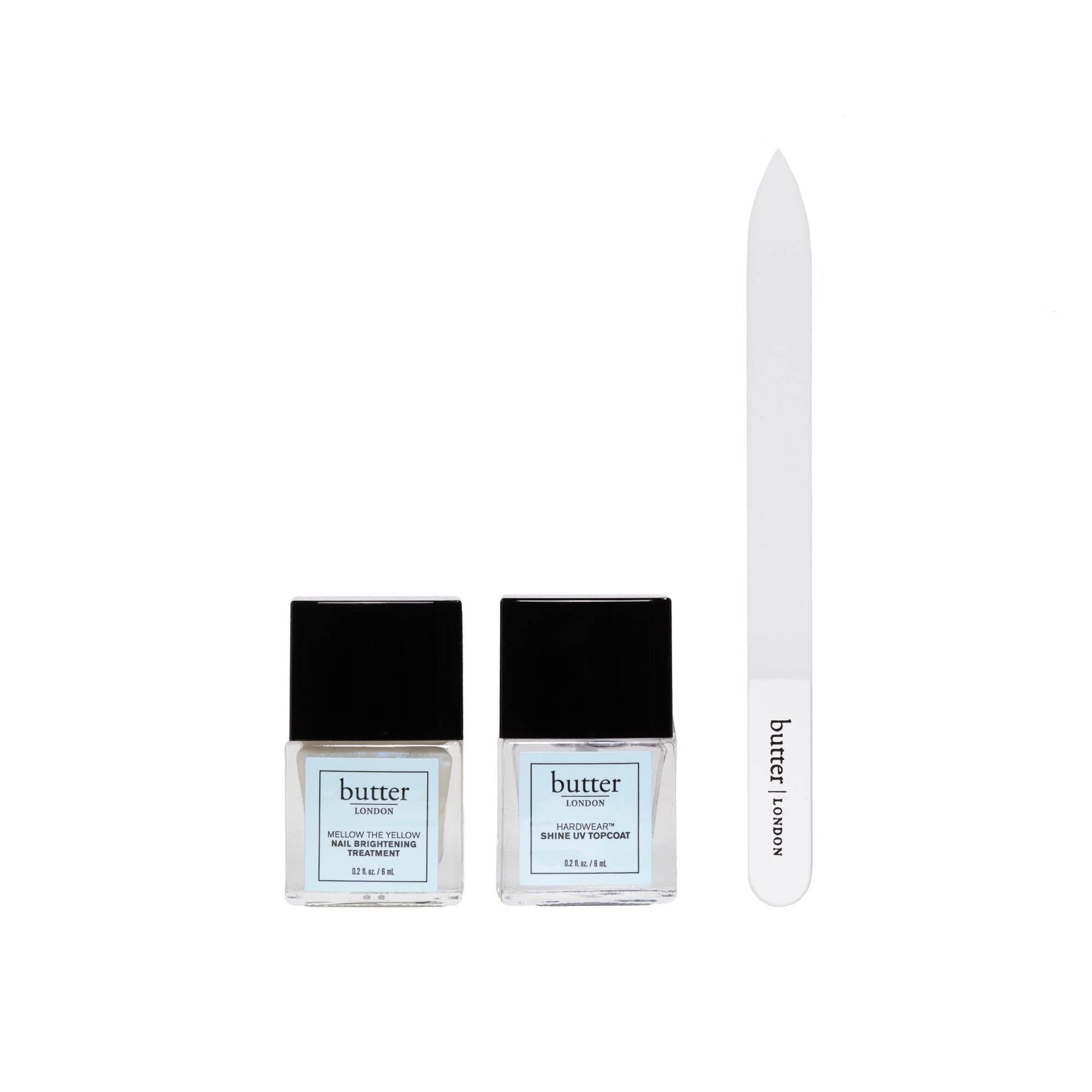 butter LONDON - 3- Piece Pro Nail Brightening Kit - Manicure & Pedicure Tools at Beyond Polish