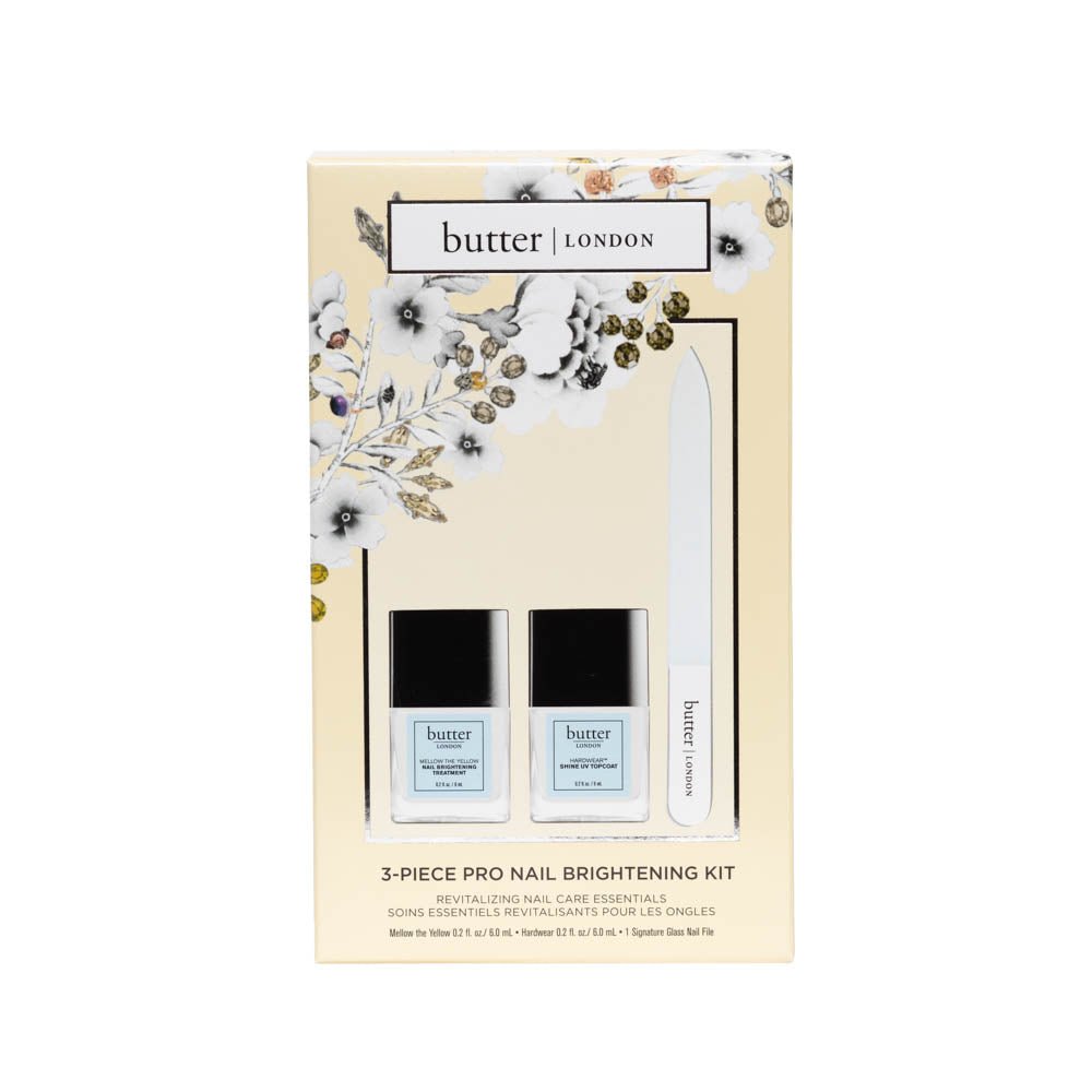 butter LONDON - 3- Piece Pro Nail Brightening Kit - Manicure & Pedicure Tools at Beyond Polish