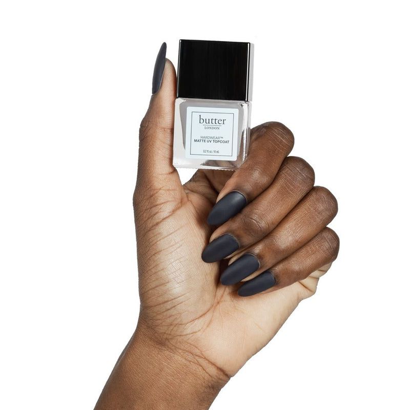 butter LONDON - Hardwear Matte UV Topcoat - Top & Base Coats at Beyond Polish