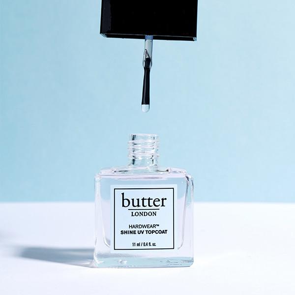 butter LONDON - Hardwear Shine UV Top Coat - Top & Base Coats at Beyond Polish