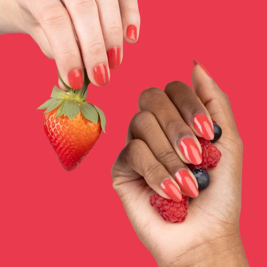 butter LONDON - Nail Blush Restorative Treatment - Cheeky Berry - Nail Treatment at Beyond Polish