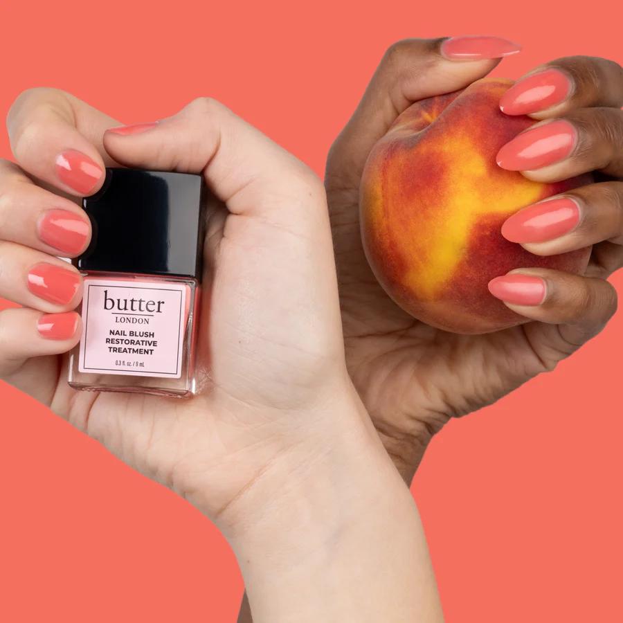 butter LONDON - Nail Blush Restorative Treatment - Sunset Glow - Nail Treatment at Beyond Polish