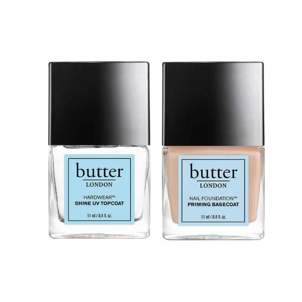 butter LONDON - Nail Rescue Prep & Set Duo - Top & Base Coats at Beyond Polish