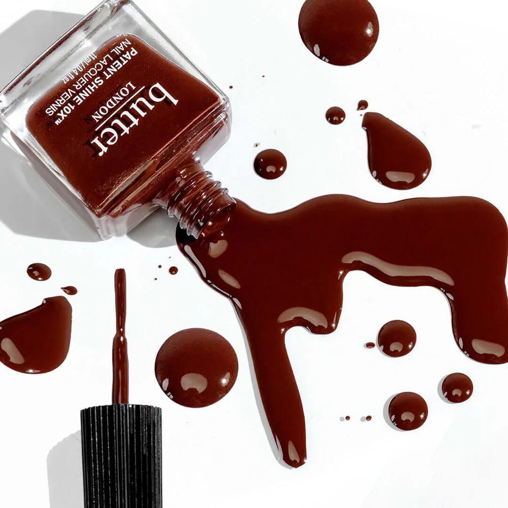 butter LONDON - Patent Shine - Boozy Chocolate Mini - 10X Nail Lacquer - Nail Lacquer at Beyond Polish