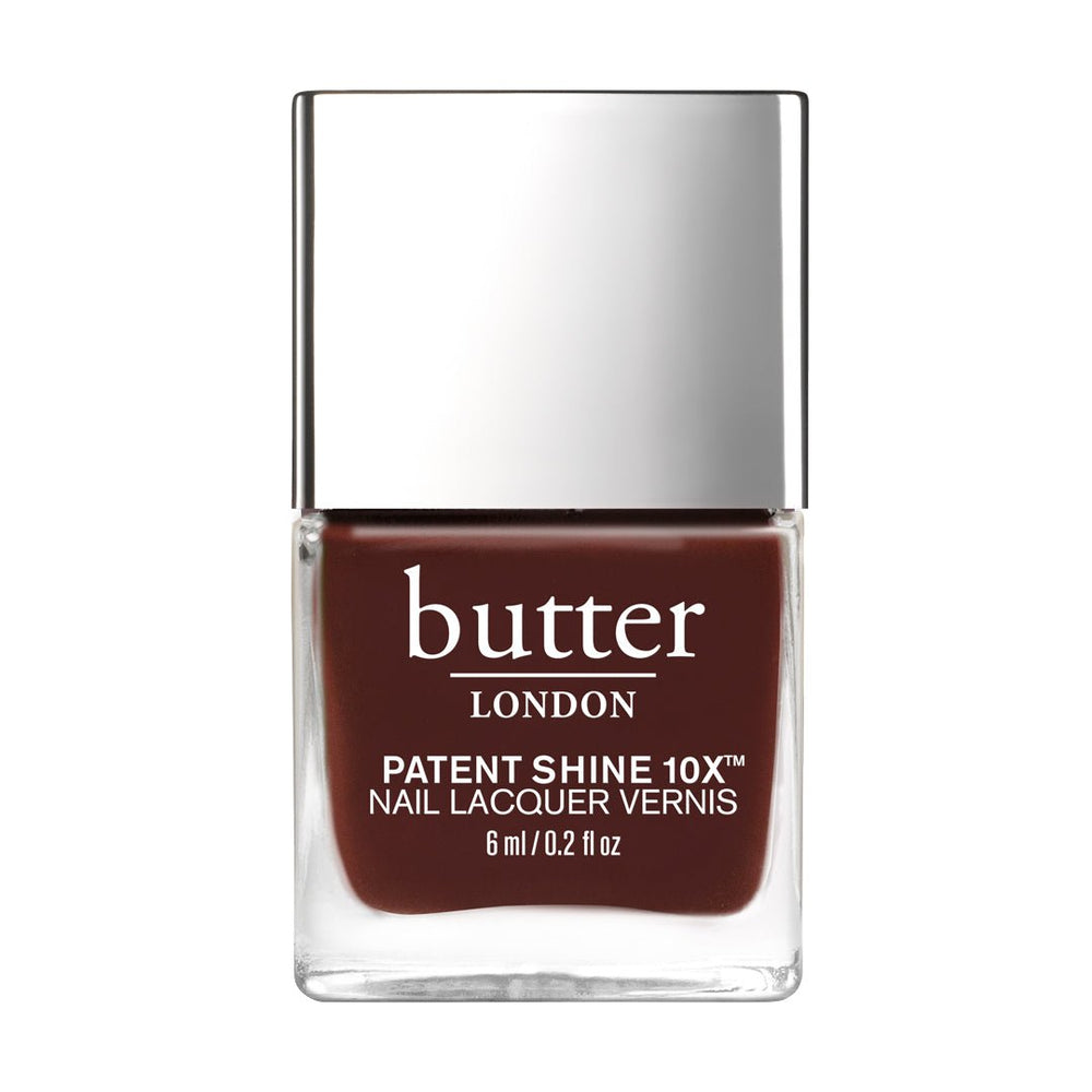 butter LONDON - Patent Shine - Boozy Chocolate Mini - 10X Nail Lacquer - Nail Lacquer at Beyond Polish