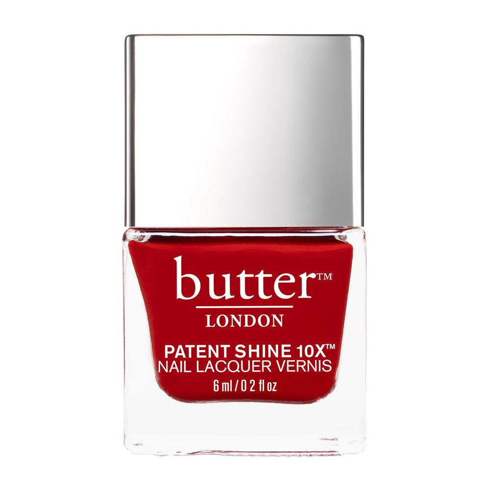 butter LONDON - Patent Shine - Come To Bed Red Mini - 10X Nail Lacquer - Nail Lacquer at Beyond Polish