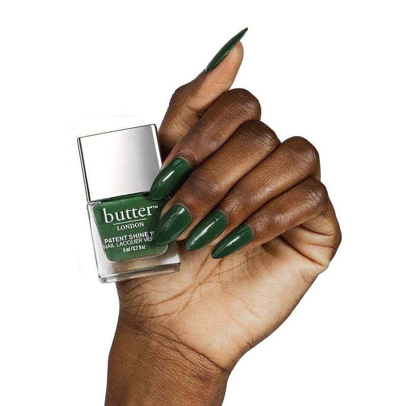 butter LONDON - Patent Shine - Oxford Moss - 10X Nail Lacquer - Nail Lacquer at Beyond Polish