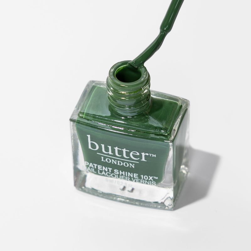 butter LONDON - Patent Shine - Oxford Moss - 10X Nail Lacquer - Nail Lacquer at Beyond Polish