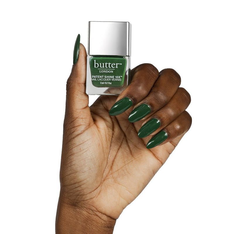 butter LONDON - Patent Shine - Oxford Moss - 10X Nail Lacquer - Nail Lacquer at Beyond Polish