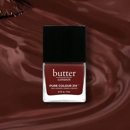 butter LONDON - Pure Colour - Boozy Chocolate - 21X Nail Lacquer - Nail Lacquer at Beyond Polish