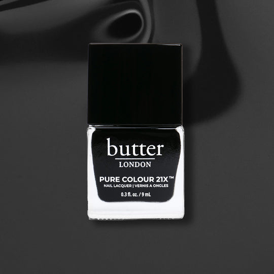 butter LONDON - Pure Colour - Union Jack Black - 21X Nail Lacquer - Nail Lacquer at Beyond Polish