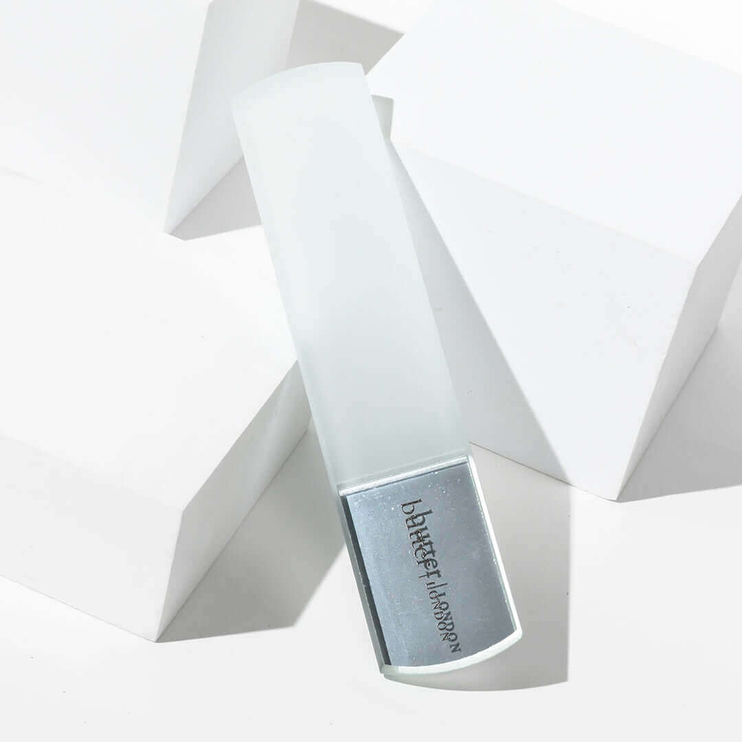butter LONDON - Signature Glass Pedicure Foot File & Callus Remover Tool - Manicure & Pedicure Tools at Beyond Polish
