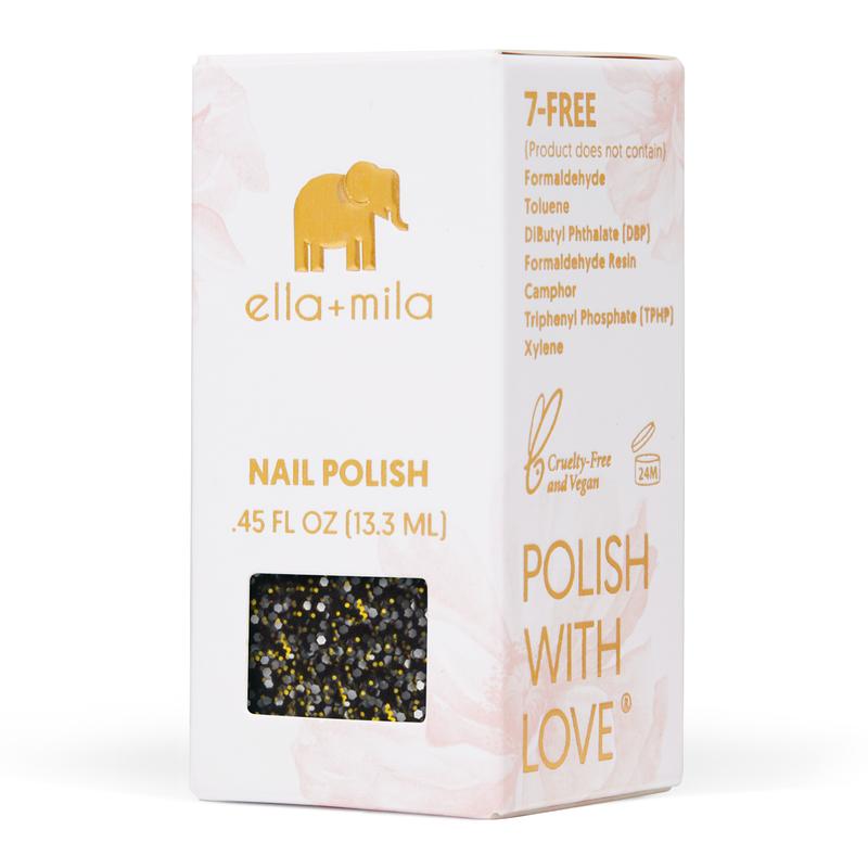 ella+mila - Black Tie Affair - .45oz - Nail Lacquer at Beyond Polish