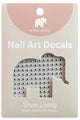 ella+mila - Nail Art Decal - Silver Lining - Nail Art at Beyond Polish