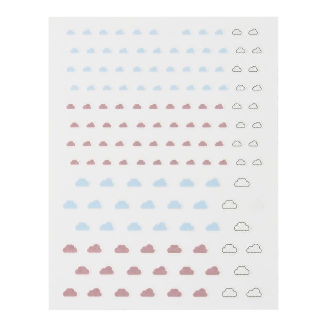 ella+mila - Nail Art Decal - Up In The Clouds - Clouds - Nail Art at Beyond Polish