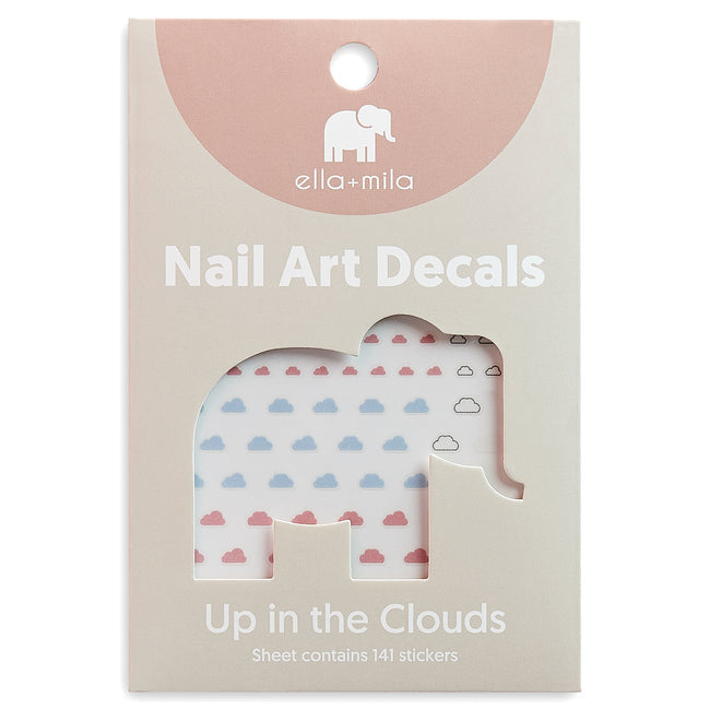 ella+mila - Nail Art Decal - Up In The Clouds - Clouds - Nail Art at Beyond Polish