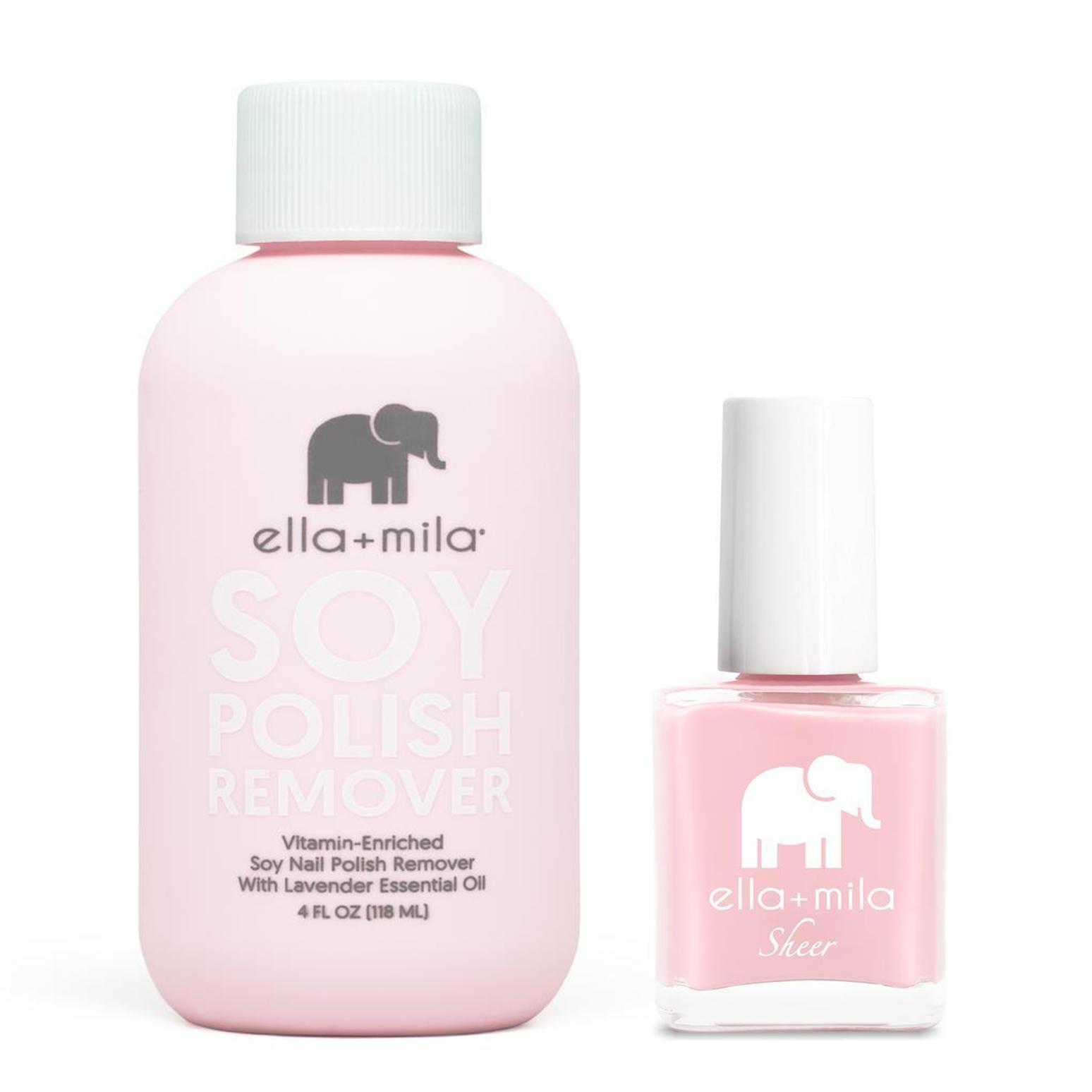 ella+mila - Soy Polish Remover & Dream - .45oz - Nail Lacquer at Beyond Polish
