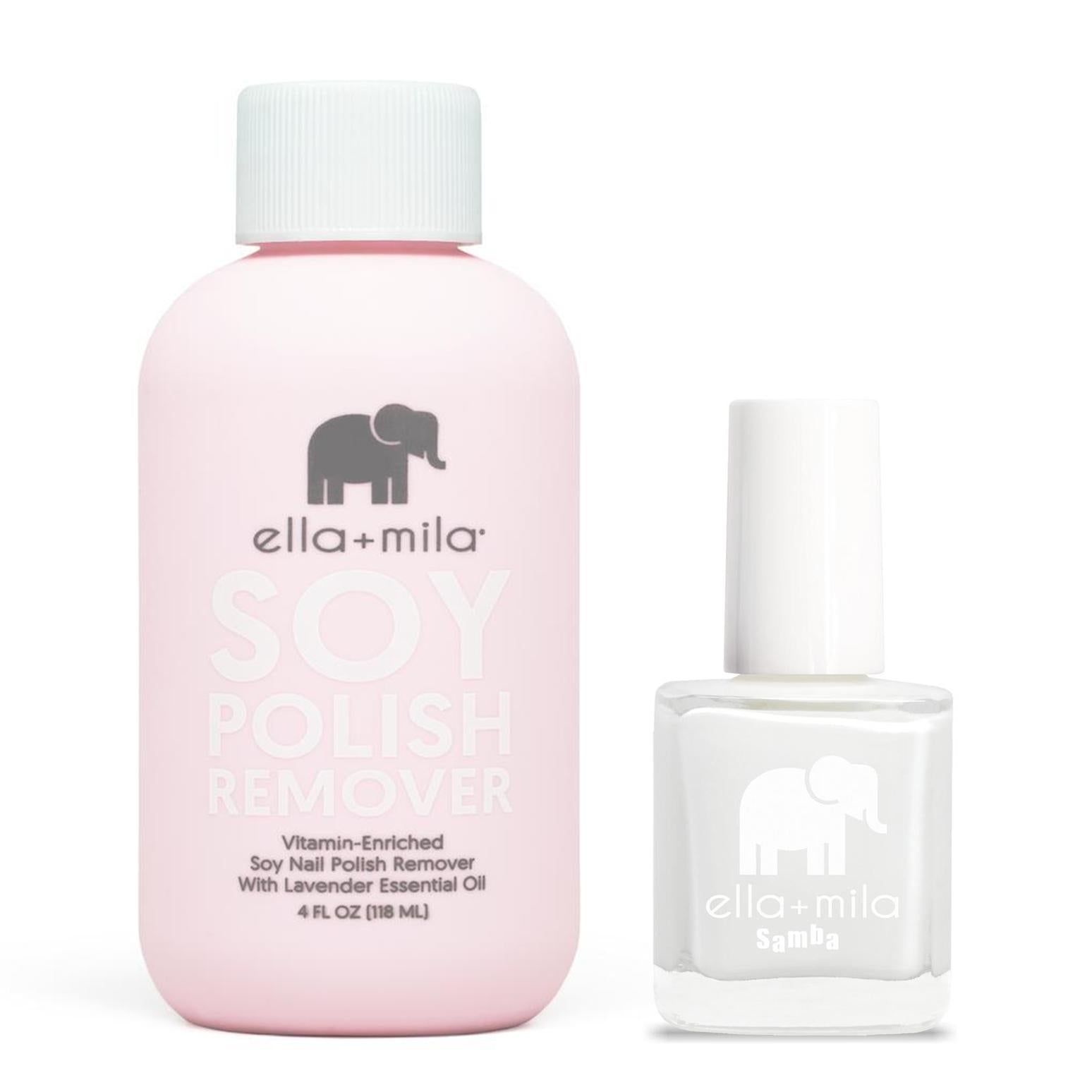 ella+mila - Soy Polish Remover & I Need A Tan - .45oz - Nail Lacquer at Beyond Polish