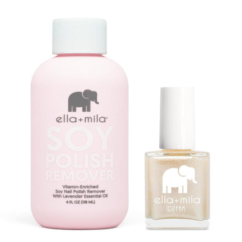 ella+mila - Soy Polish Remover & Pixie Dust - .45oz
