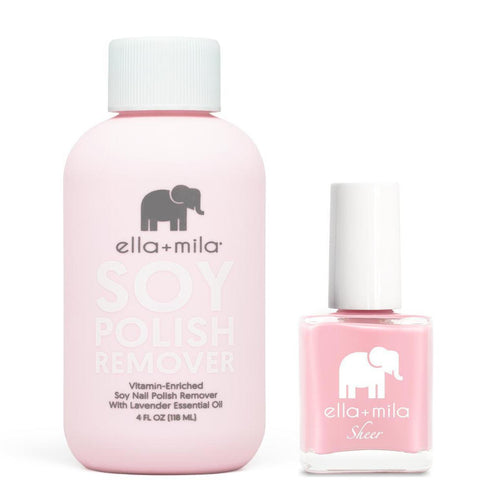 ella+mila - Soy Polish Remover & Pure - .45oz
