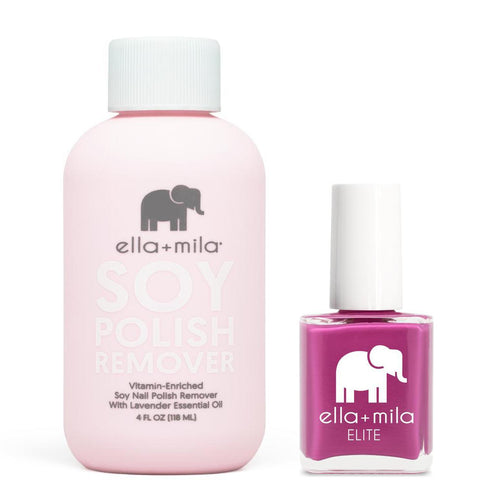 ella+mila - Soy Polish Remover & Summer Roam-Ance - .45oz